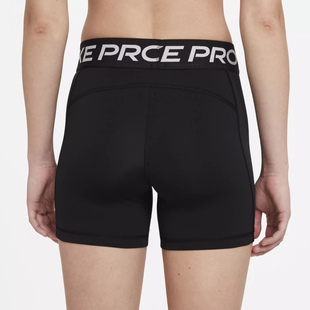 NIKE PRO DRI-Fit 5” Shorts Black/Grey Size Small - Picture 4 of 13